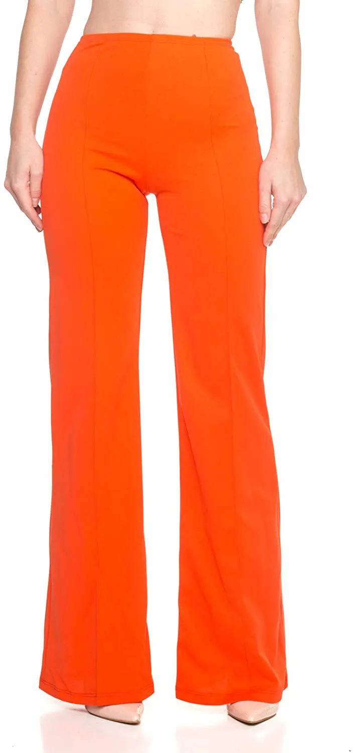 High Waist Purple Dress Pants