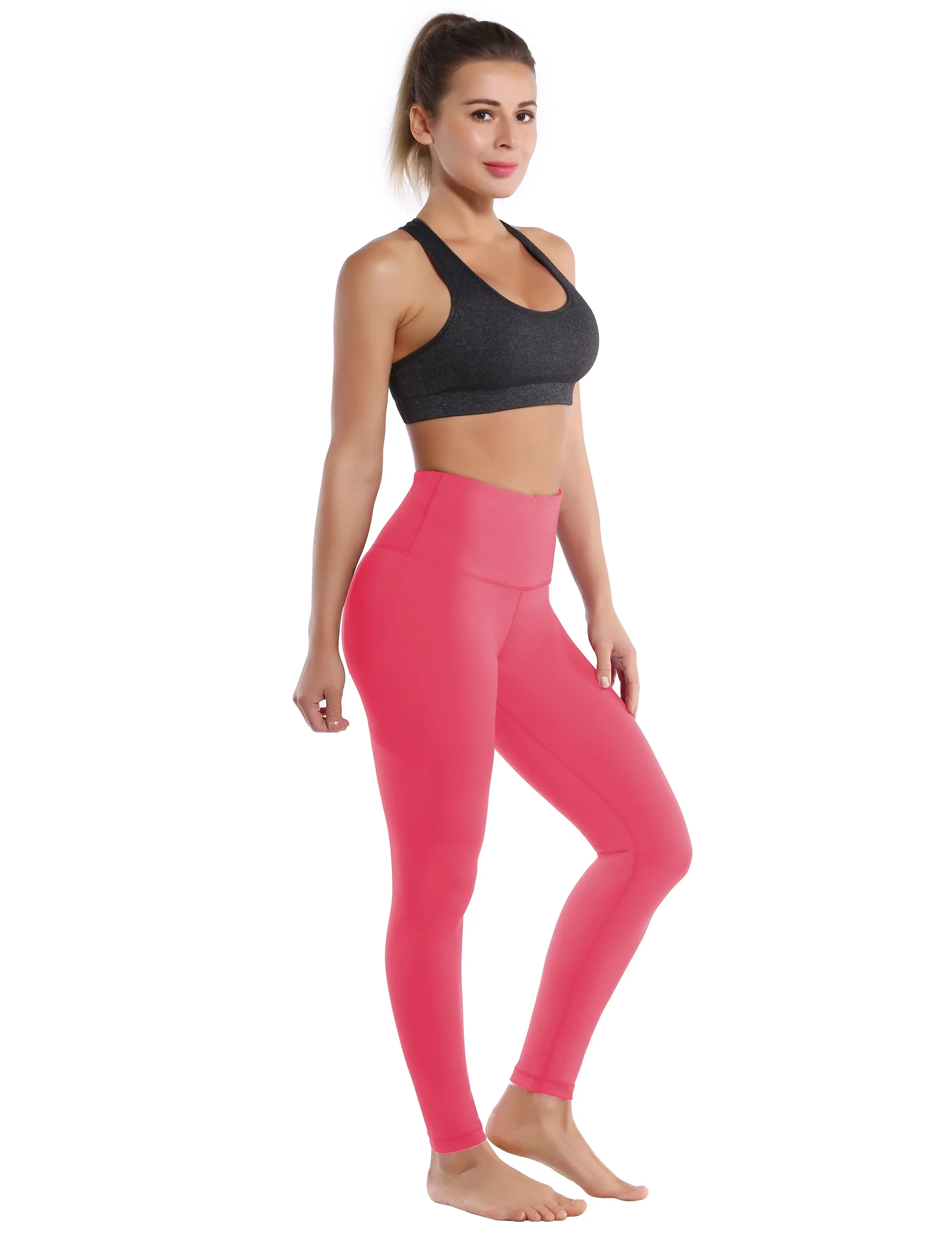 High Waist Running Pants rosecoral_Running