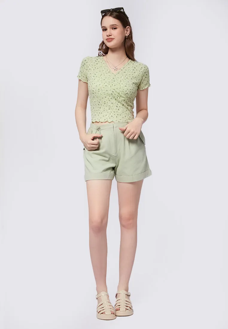 High Waist Short Pants