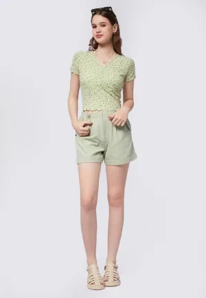 High Waist Short Pants