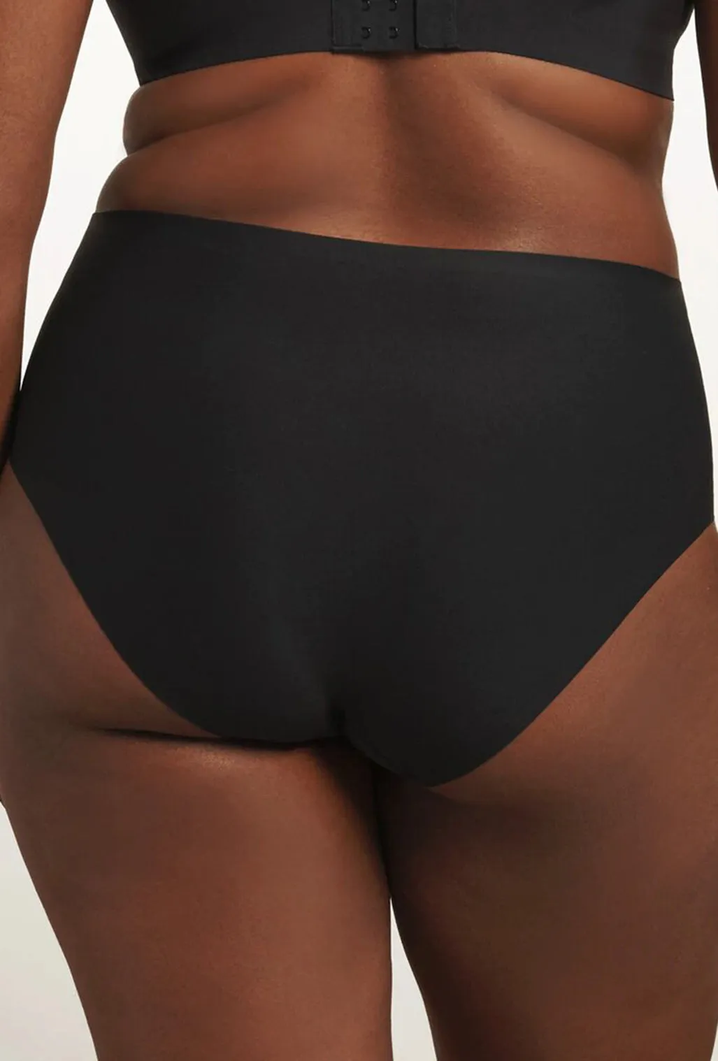 High-Waisted Bikini, Black