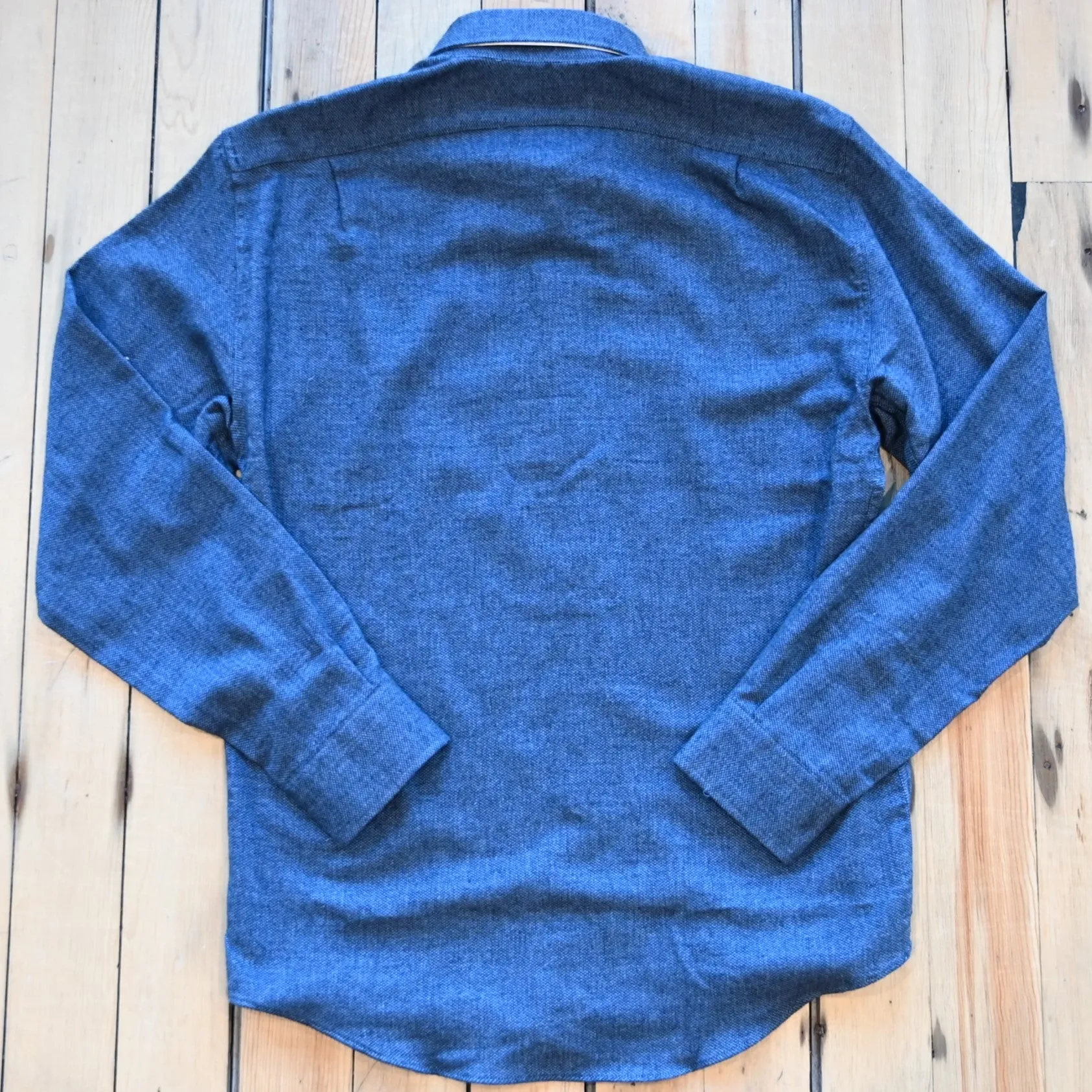 Highcliffe Cotton Flannel Twill Blue Medium