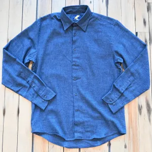 Highcliffe Cotton Flannel Twill Blue Medium