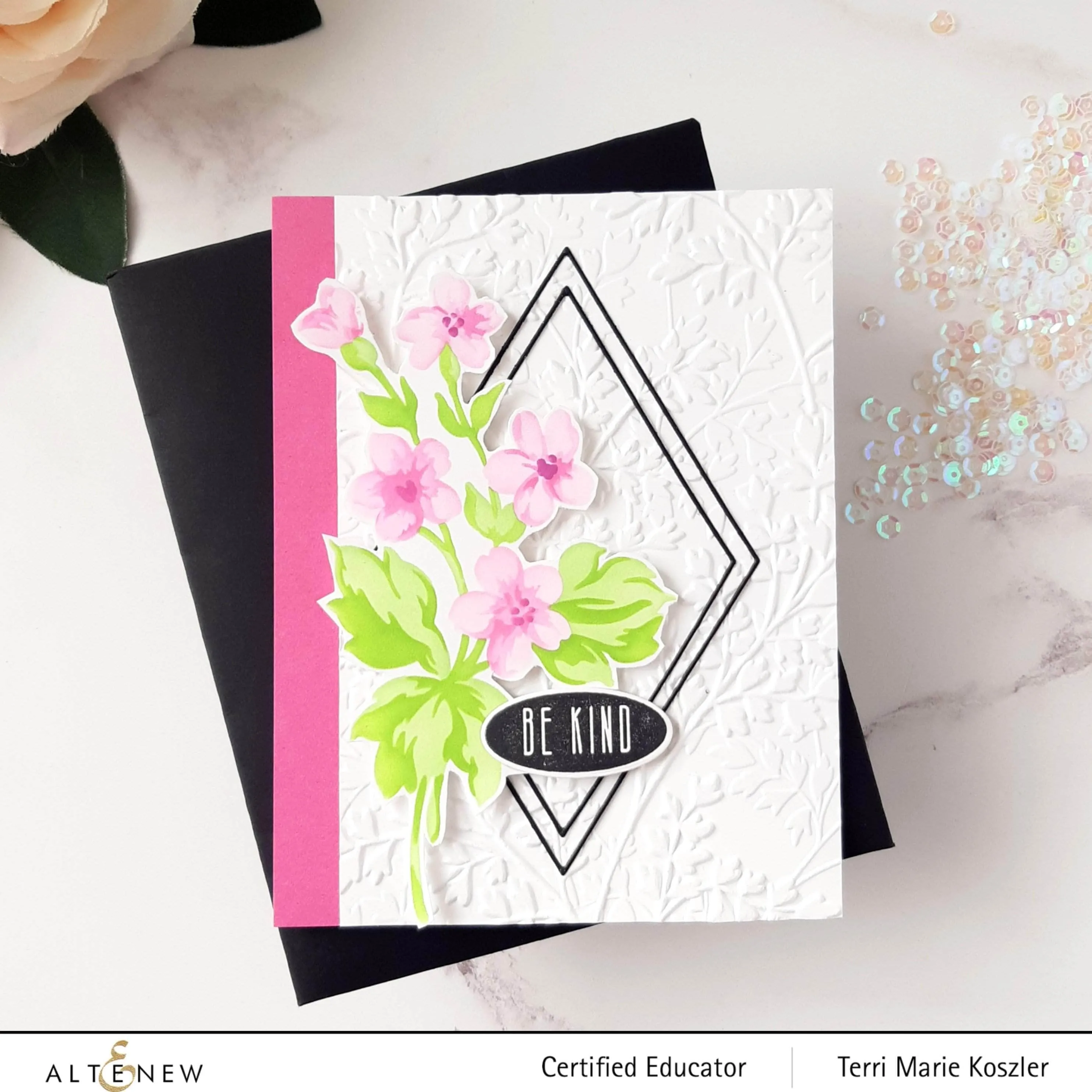 Hill Blossoms Layering Stencil & Die Bundle