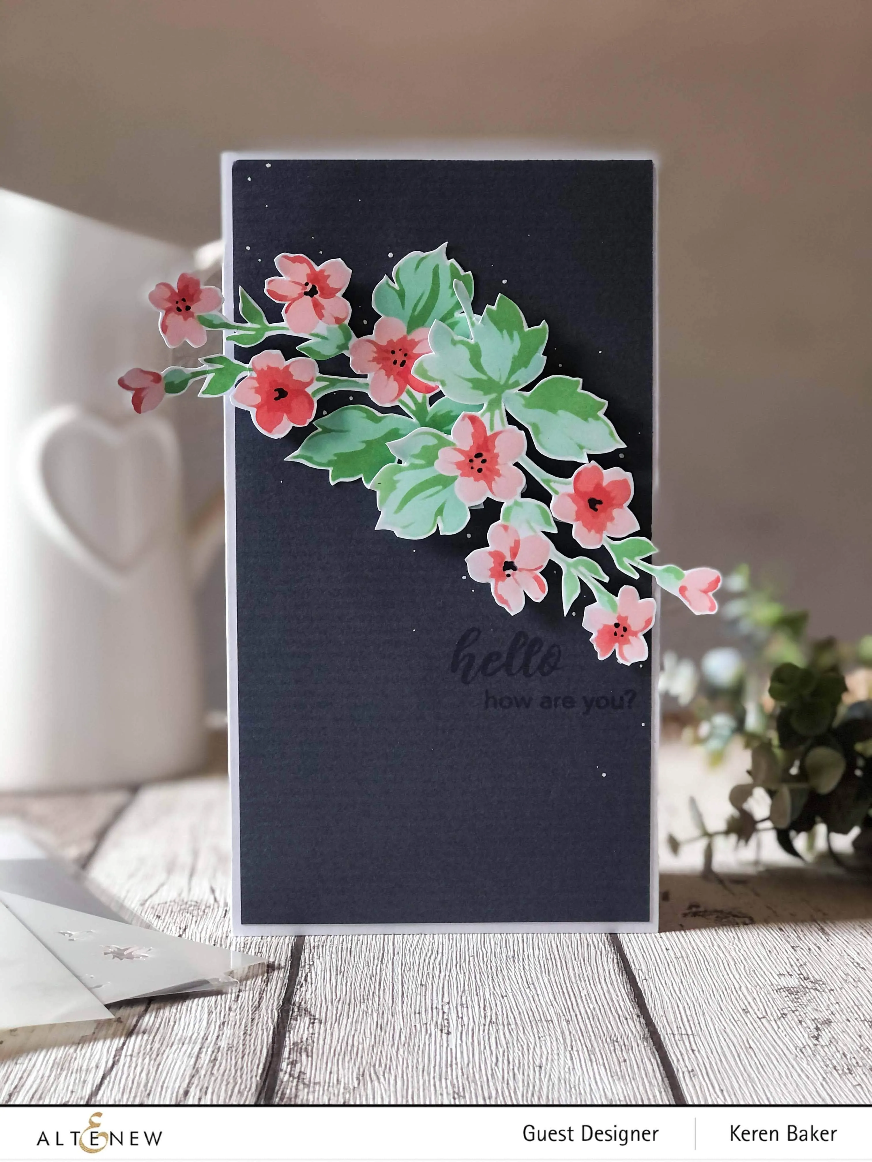 Hill Blossoms Layering Stencil & Die Bundle