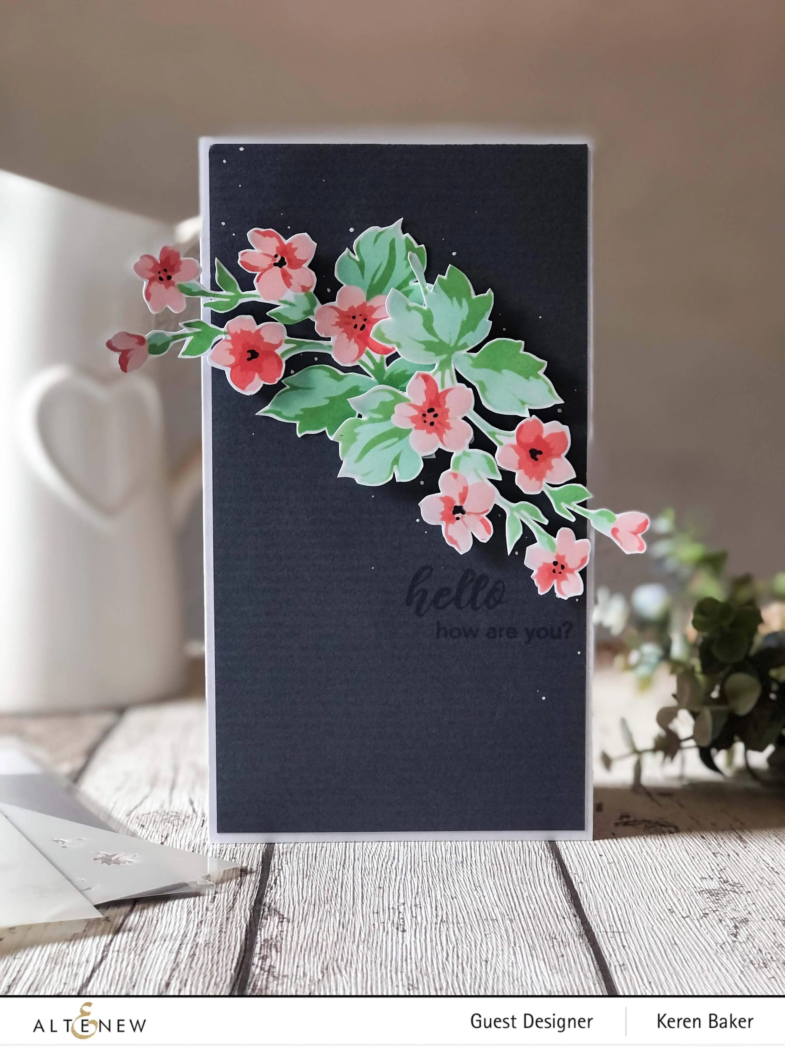 Hill Blossoms Layering Stencil Set (2 in 1)