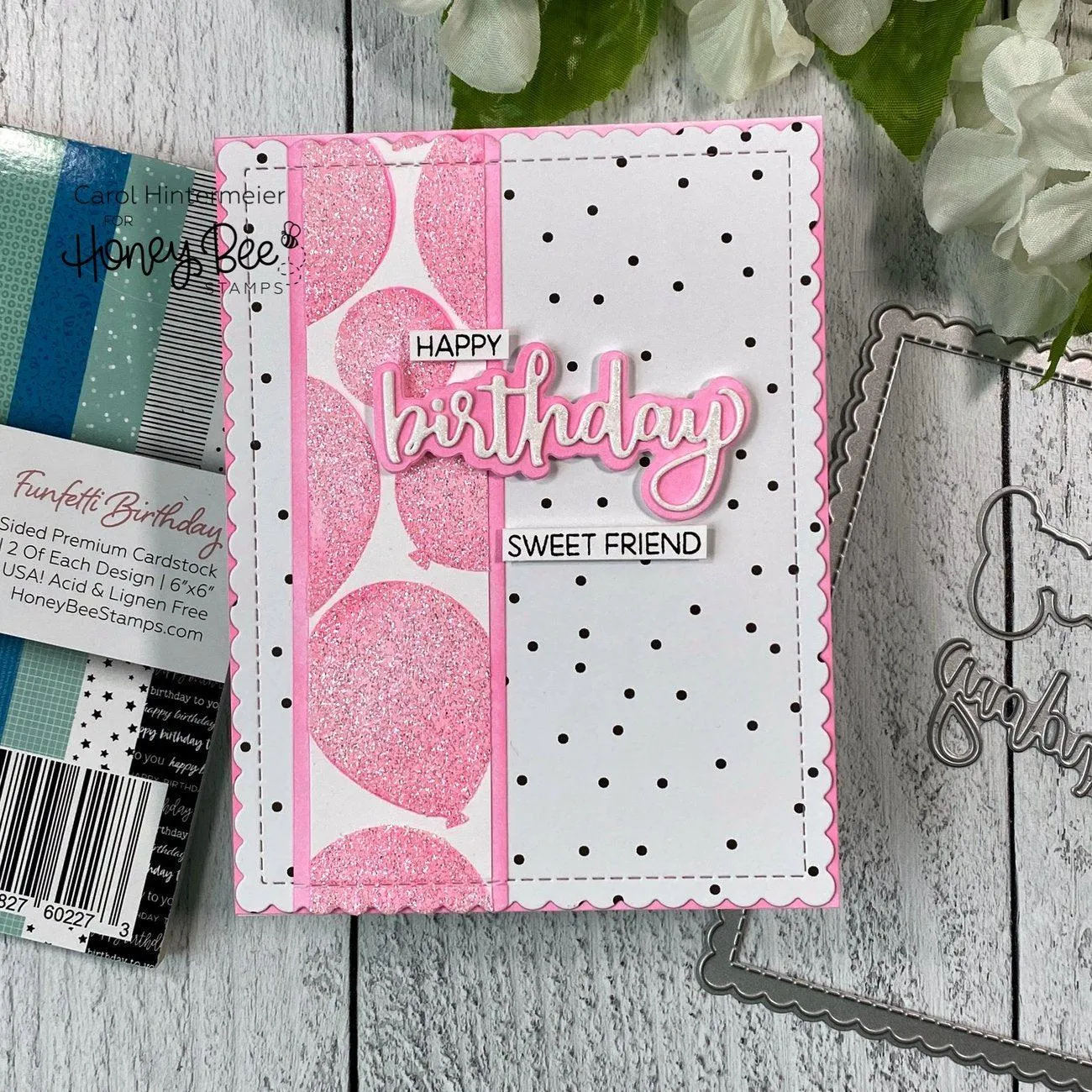 Honey Bee Stamps - Stencils - Layering Balloons