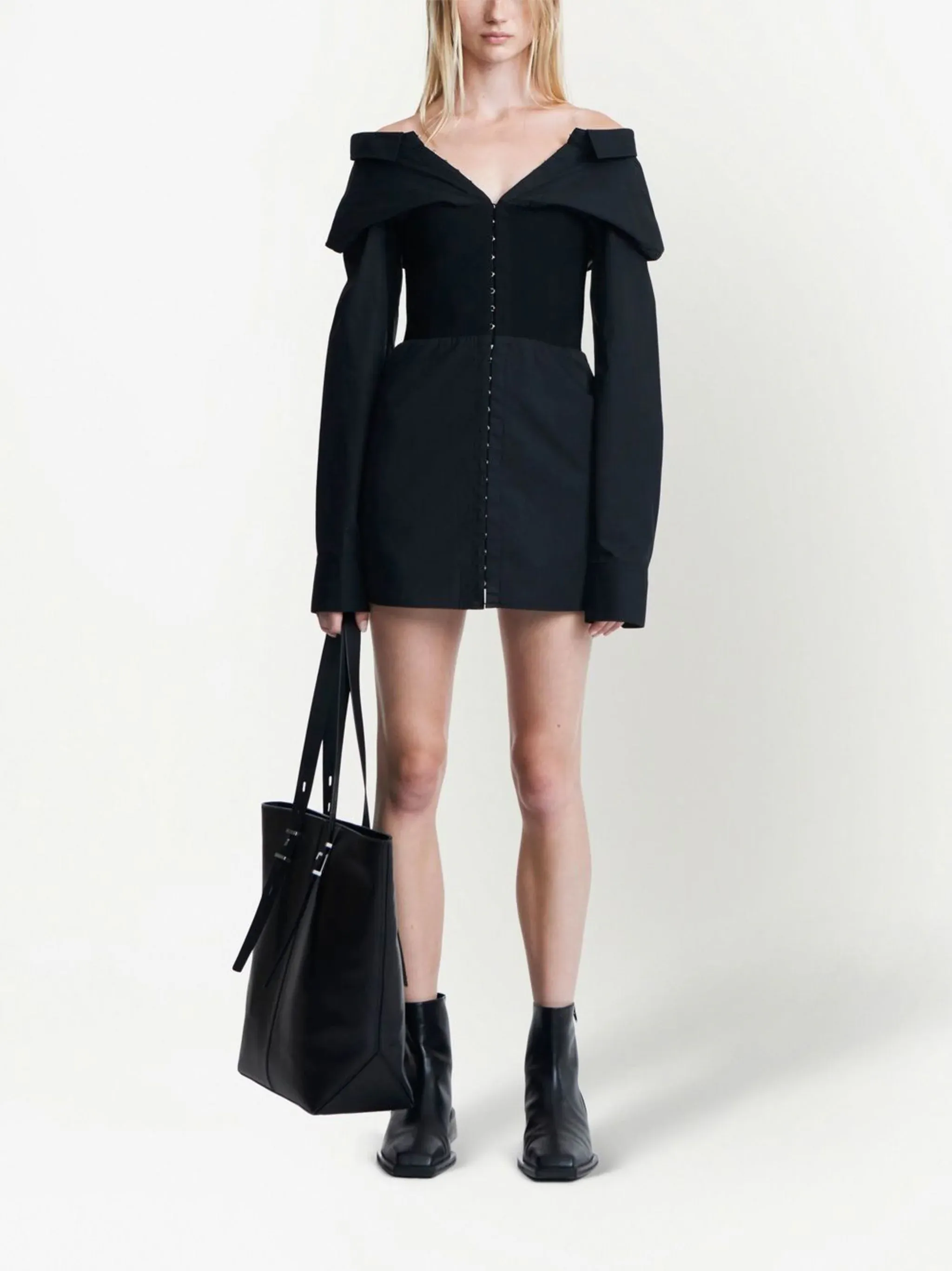 Hook Tube Shirt Dress