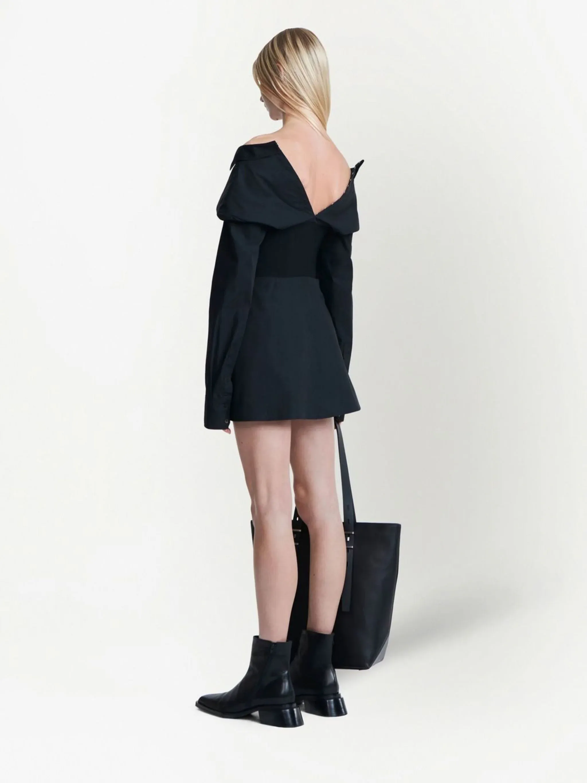 Hook Tube Shirt Dress