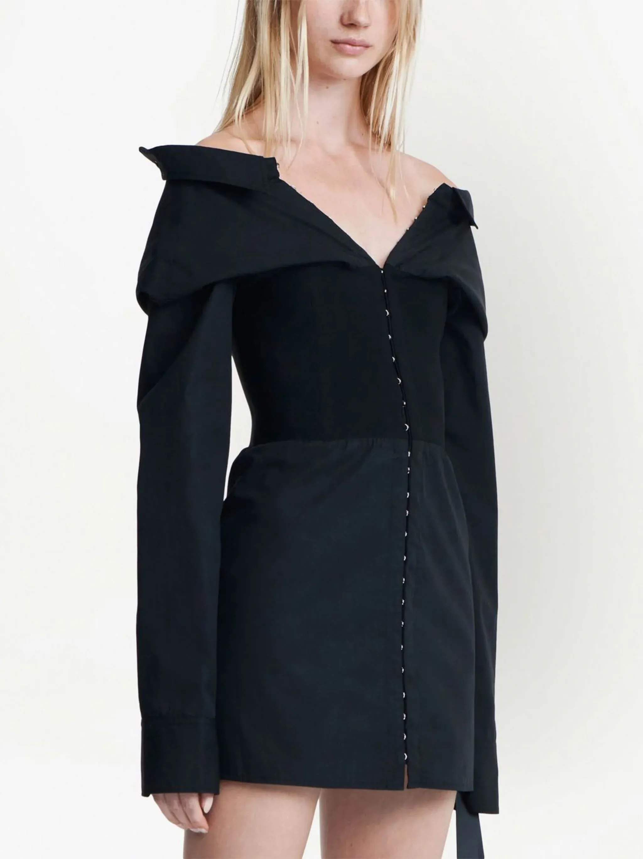 Hook Tube Shirt Dress