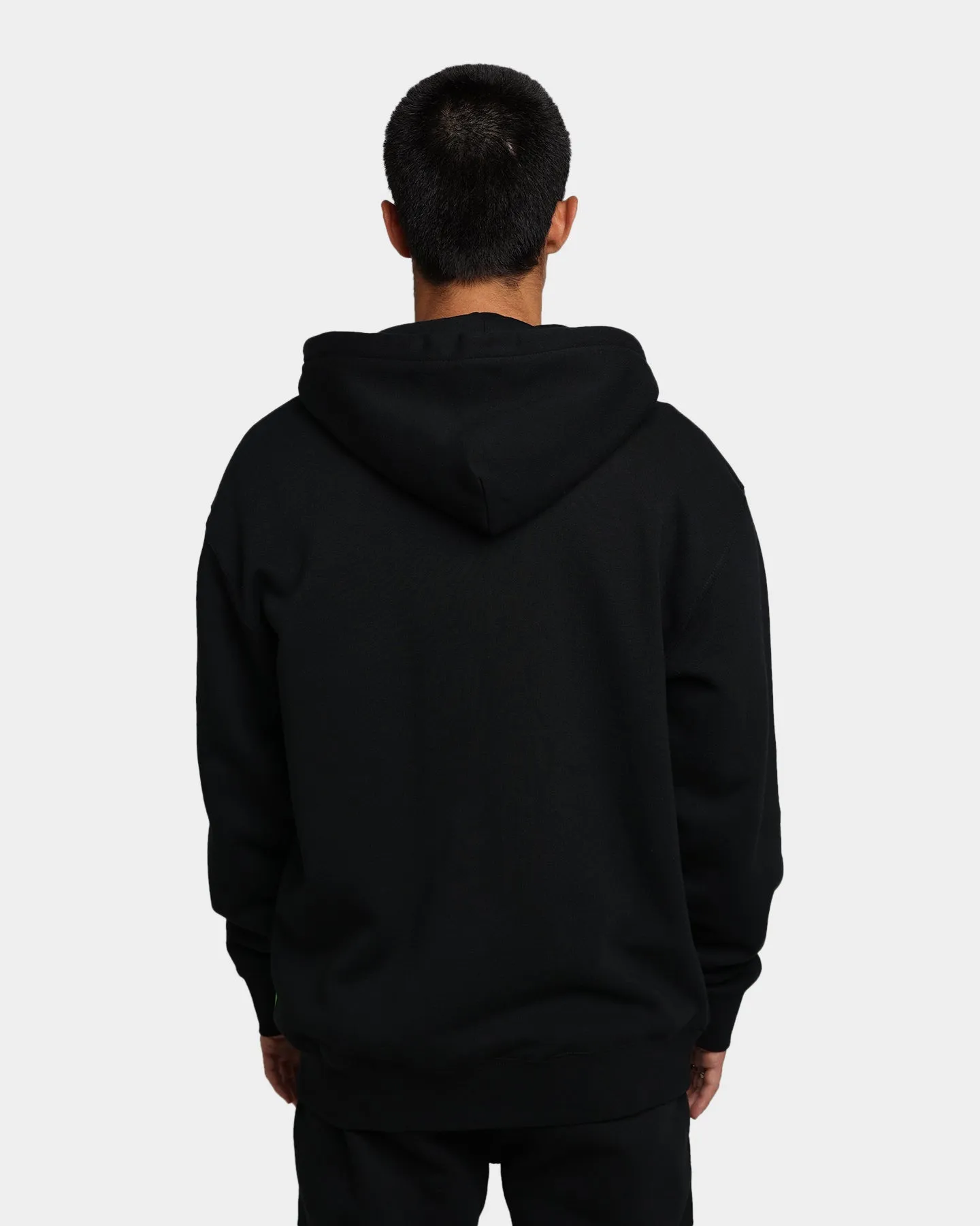HUF Drop Out Stack Full Zip Hoodie Black