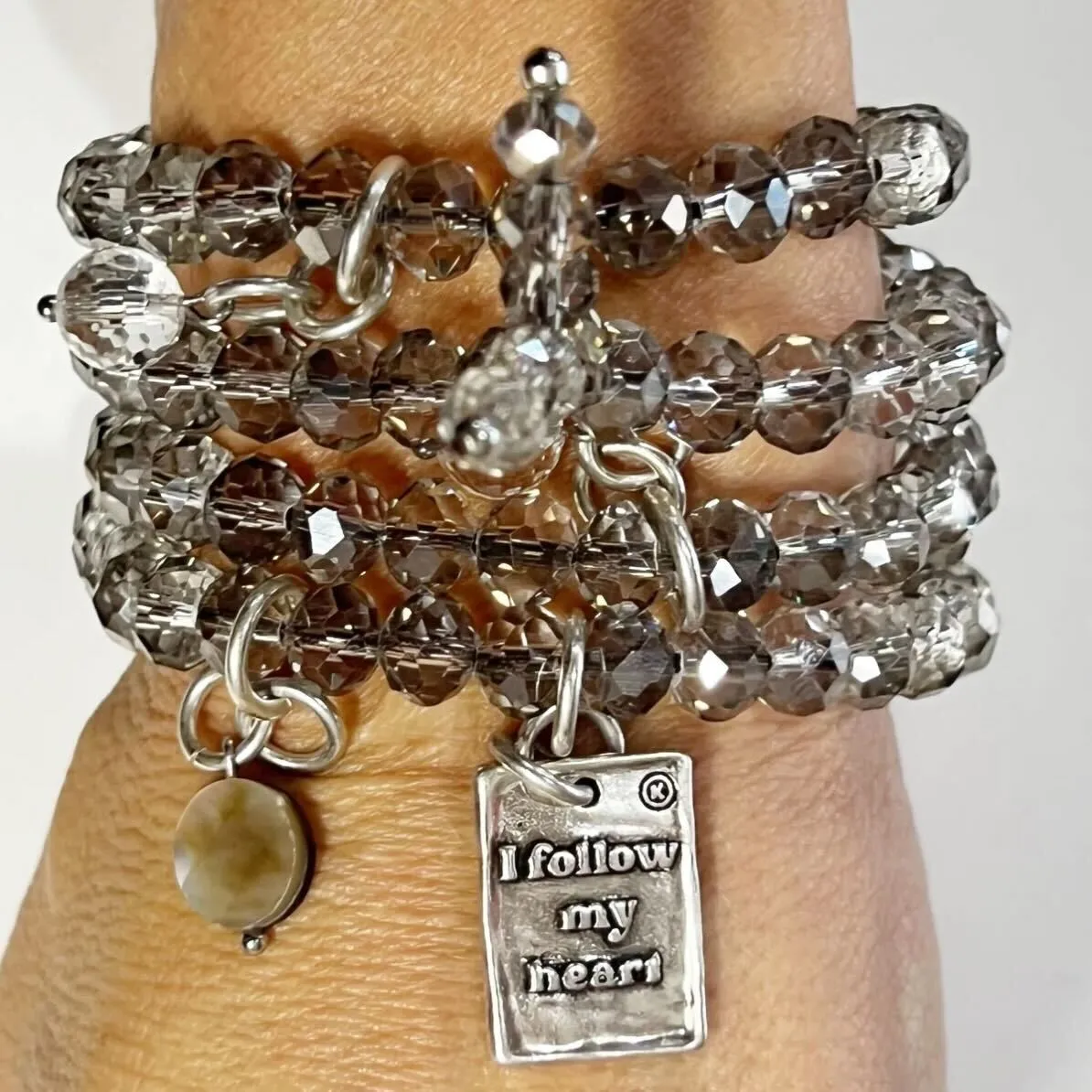 I FOLLOW MY HEART | Crystal Boho Layering Bundle
