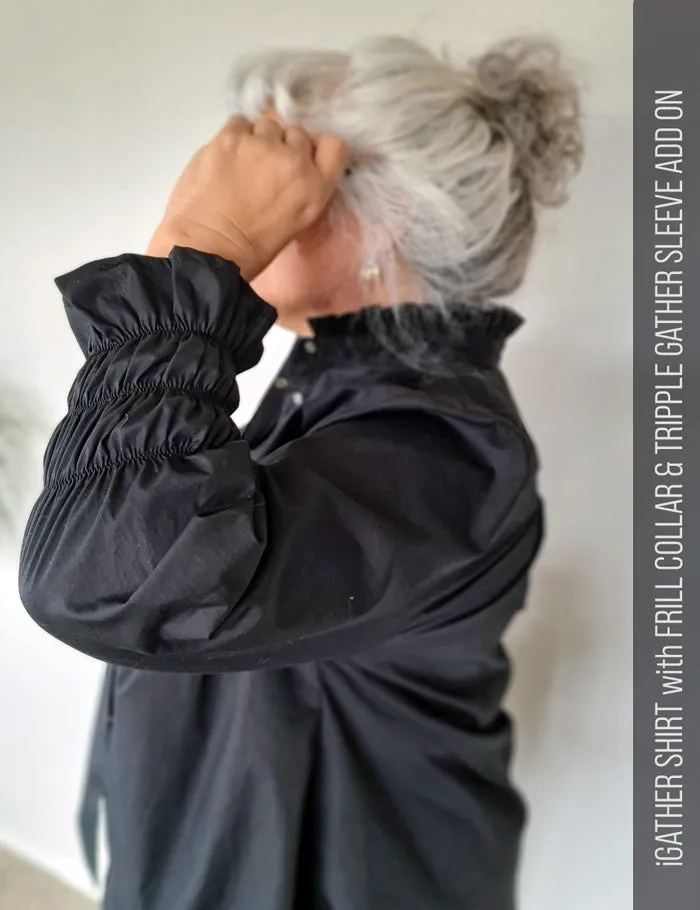 iGathered Shirt & Shirt dress