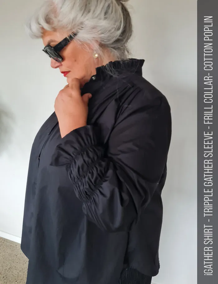 iGathered Shirt & Shirt dress