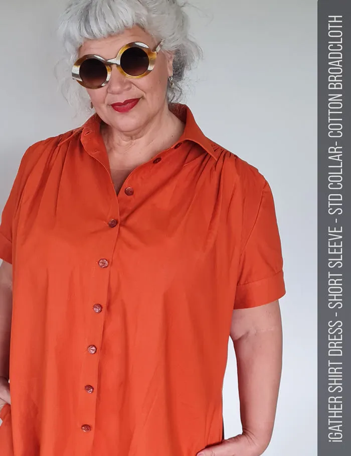 iGathered Shirt & Shirt dress