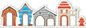 In the Doghouse Stencils