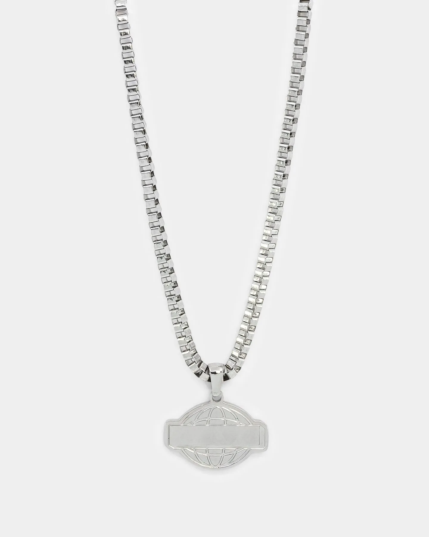 Infra Globo Pendant Necklace Stainless Steel