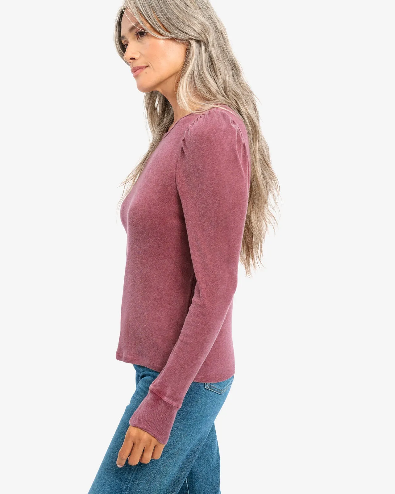 Ingrid Classic Layering Knit Long Sleeve Tee