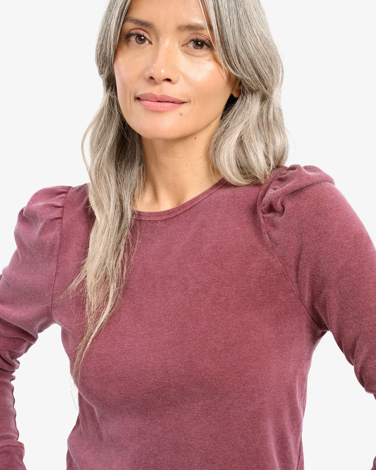 Ingrid Classic Layering Knit Long Sleeve Tee