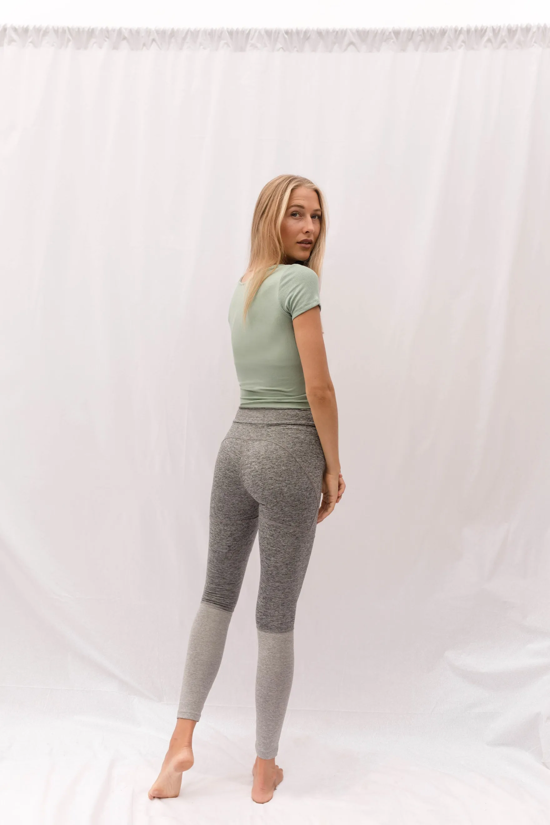 ISABELLE Wrap Top in Mint