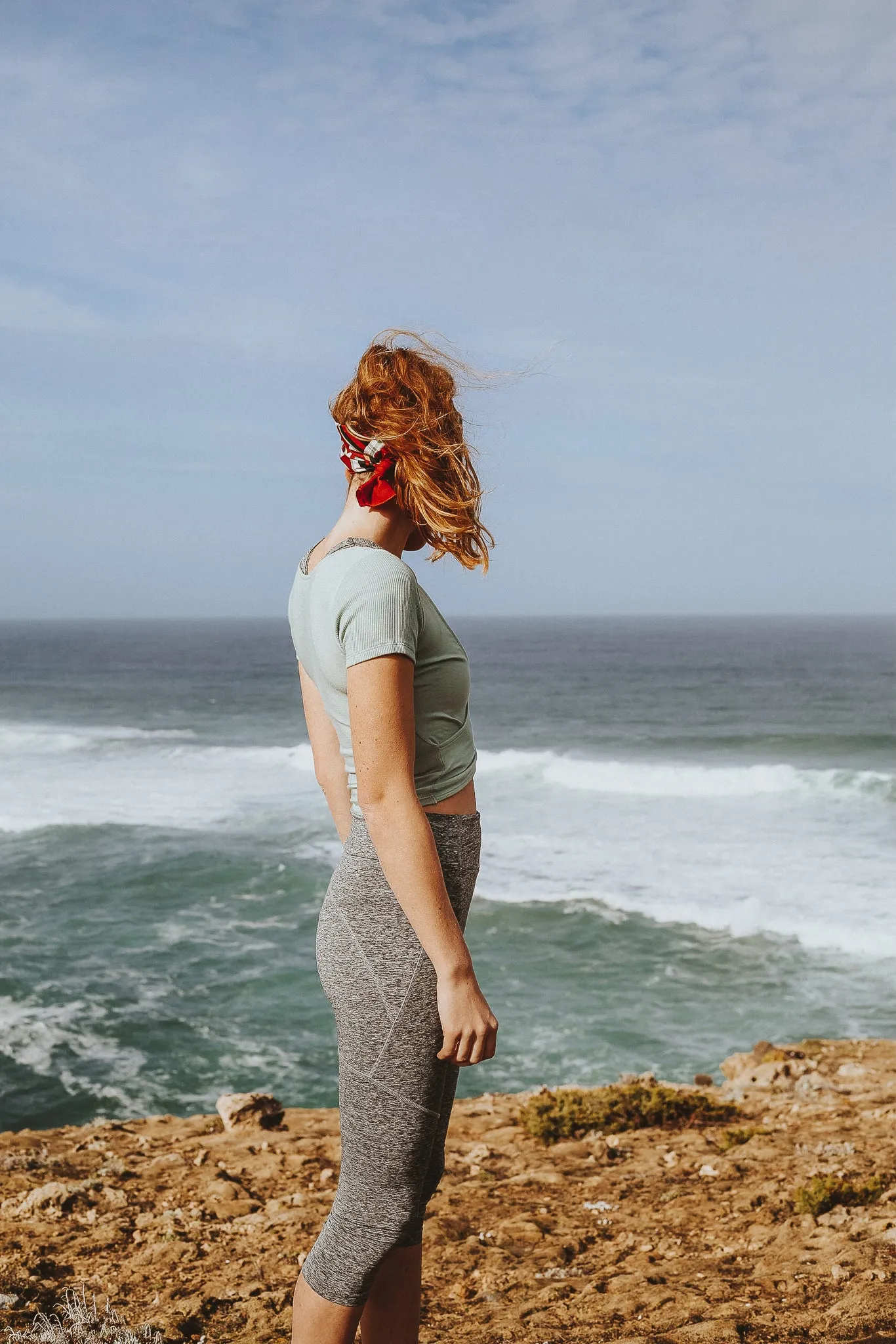 ISABELLE Wrap Top in Mint