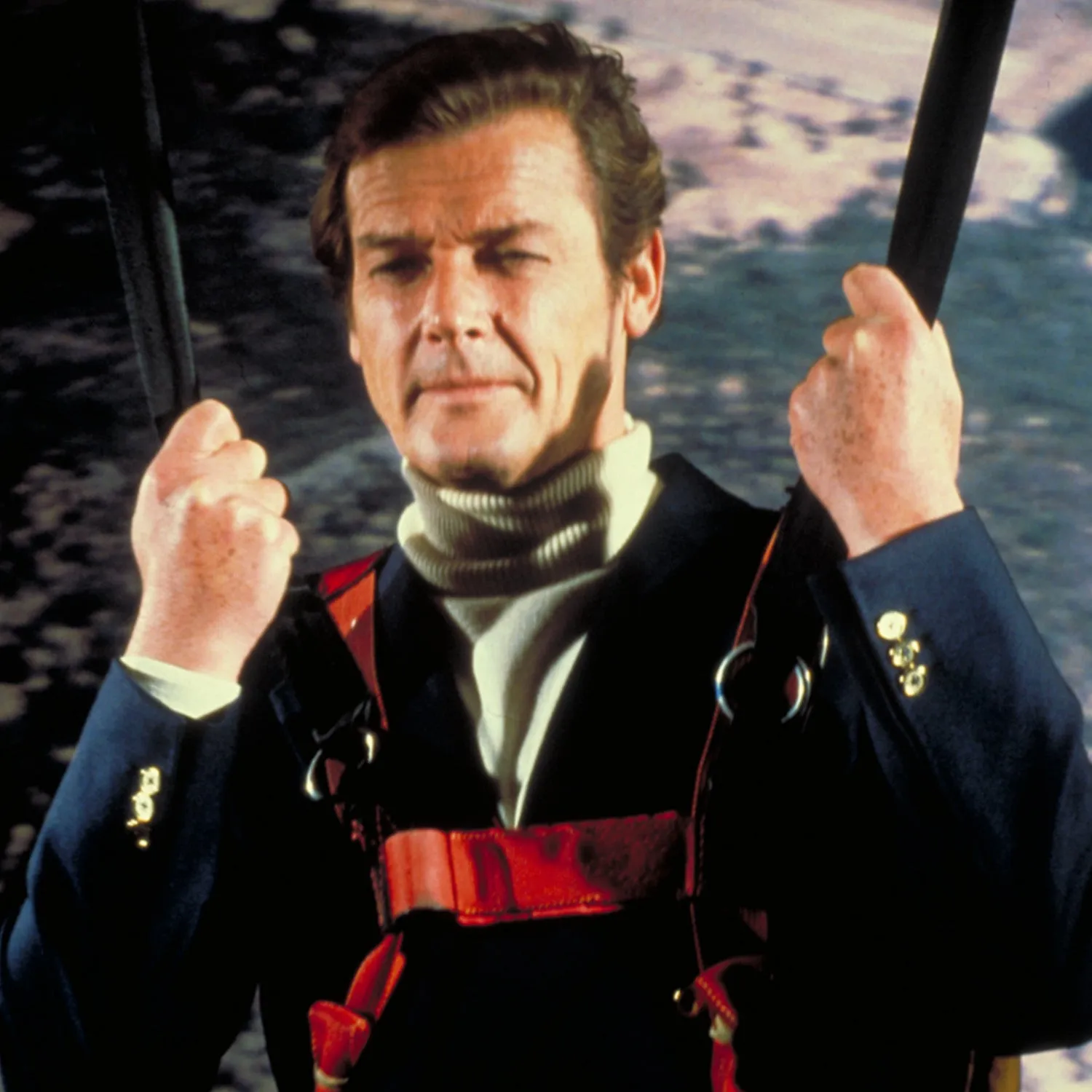 James Bond Cashmere Roll Neck Sweater - Moonraker Edition - By N. Peal