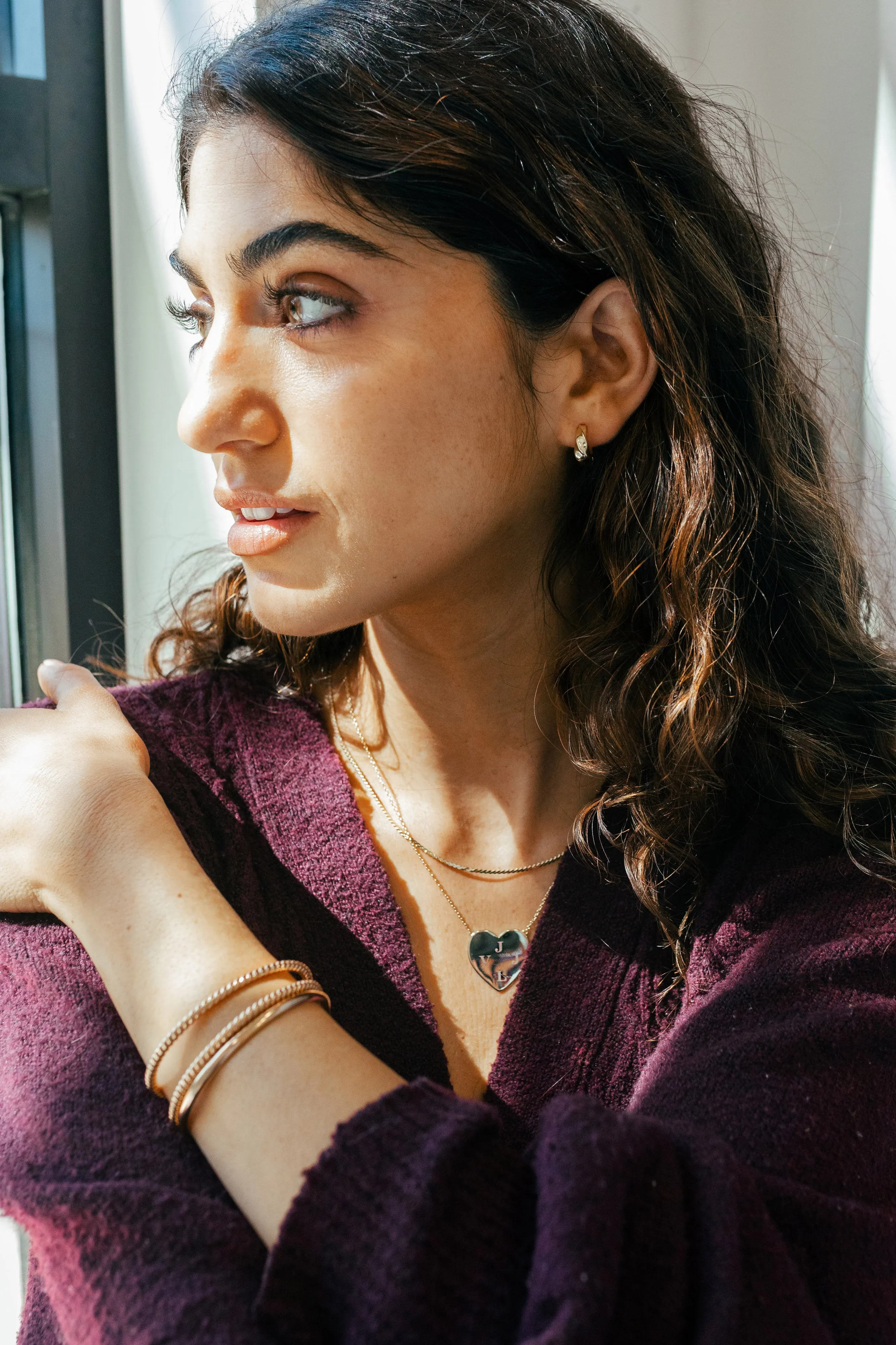 je-ta'ime layering chain { gold vermeil }