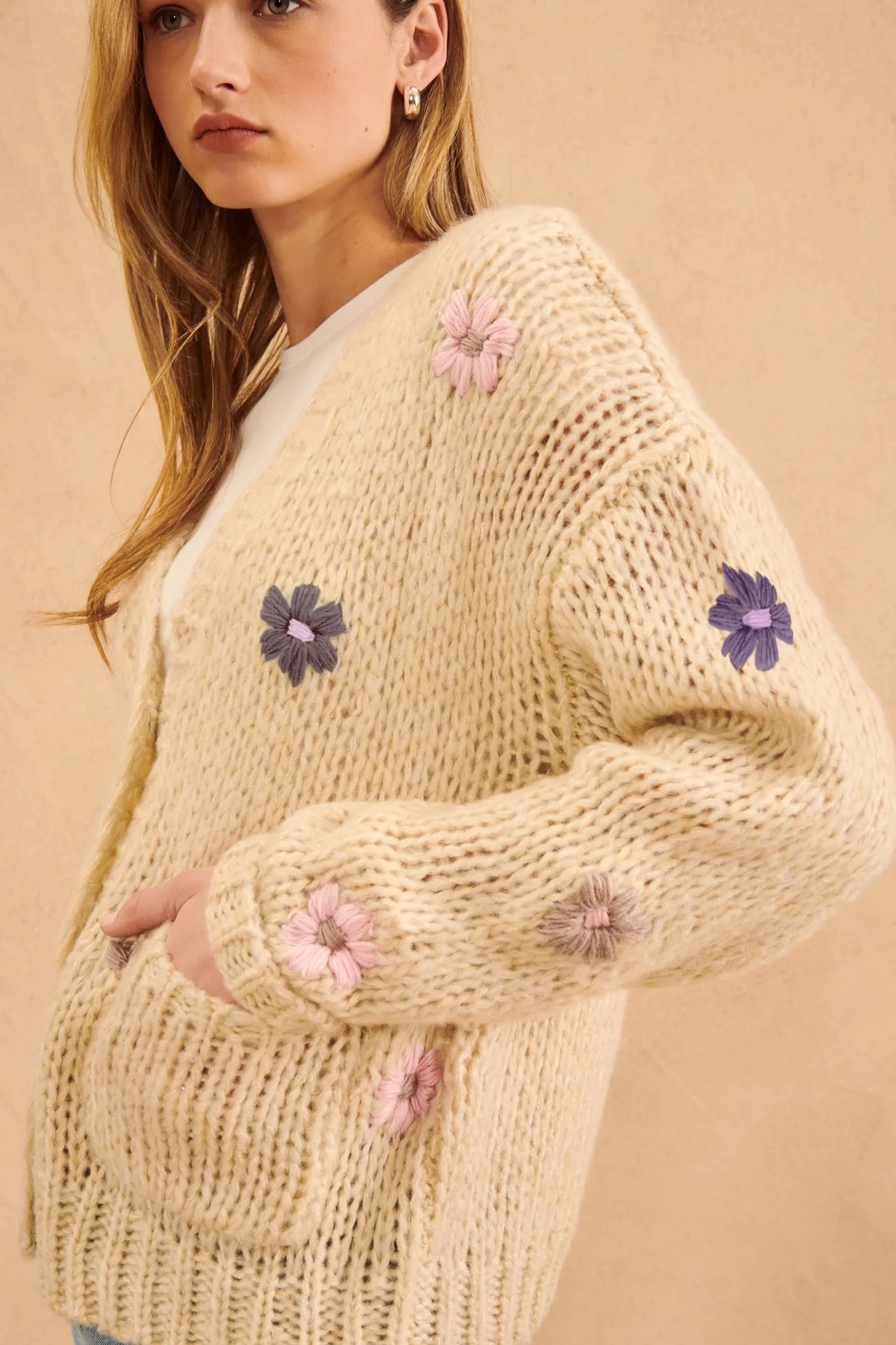 John & Jenn Franco Cardigan | Sugar Plum