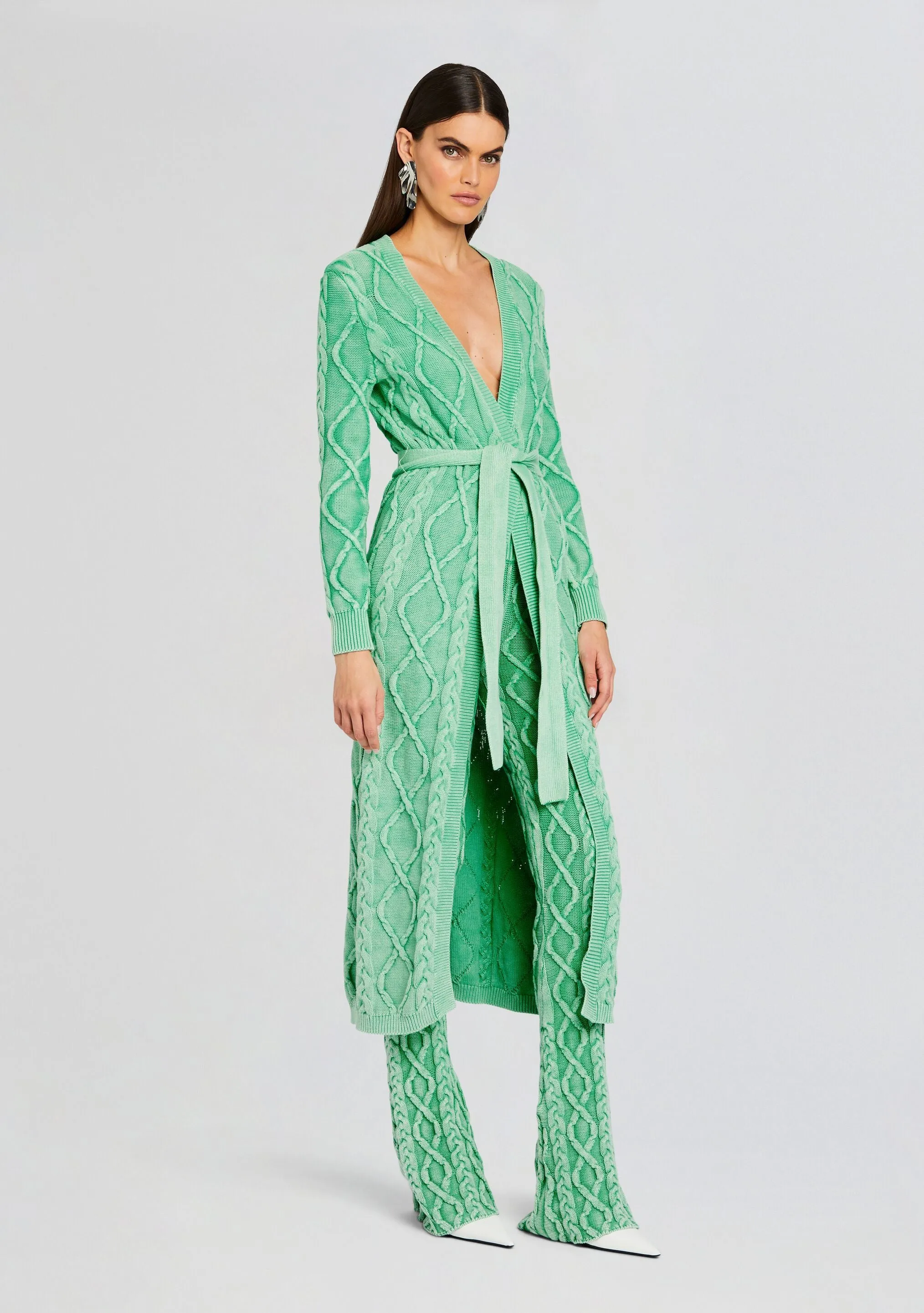Josefina Cable Knit Cardigan