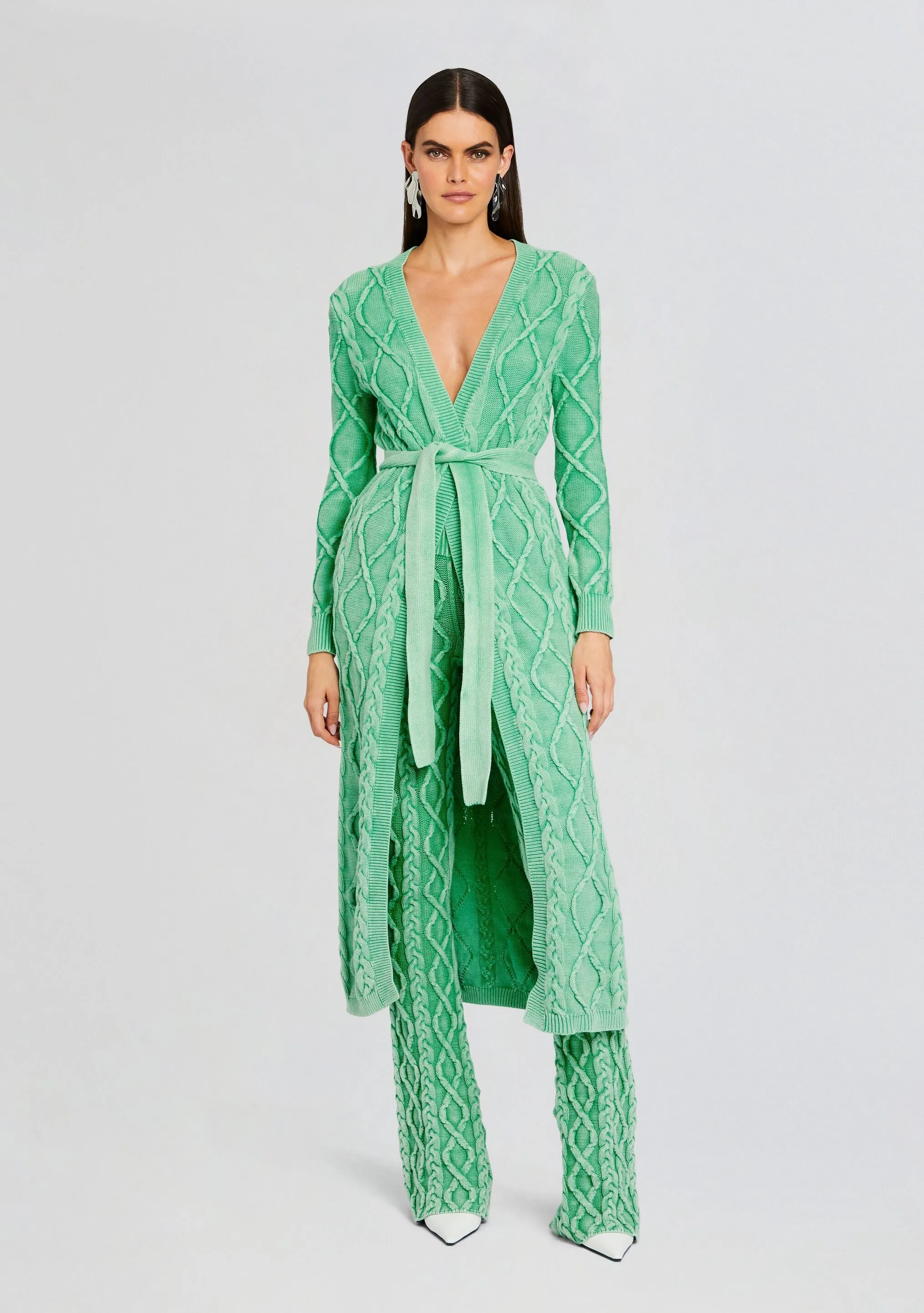 Josefina Cable Knit Cardigan