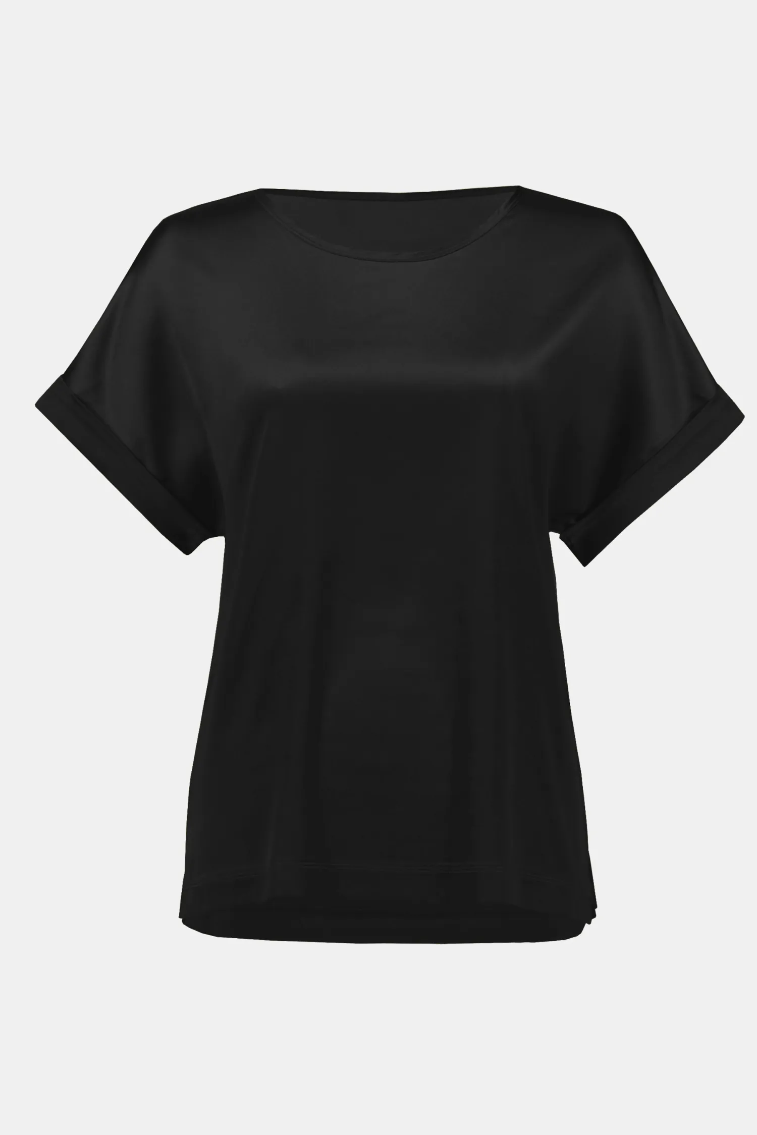 Joseph Ribkoff Satin Front Short Sleeved Top - Style 243912