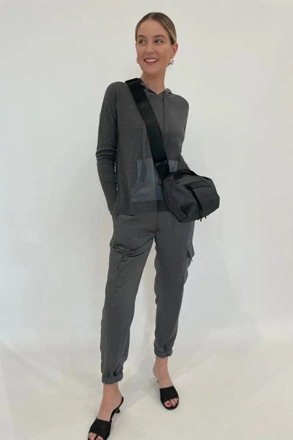 Juno Satin Cargo Pant