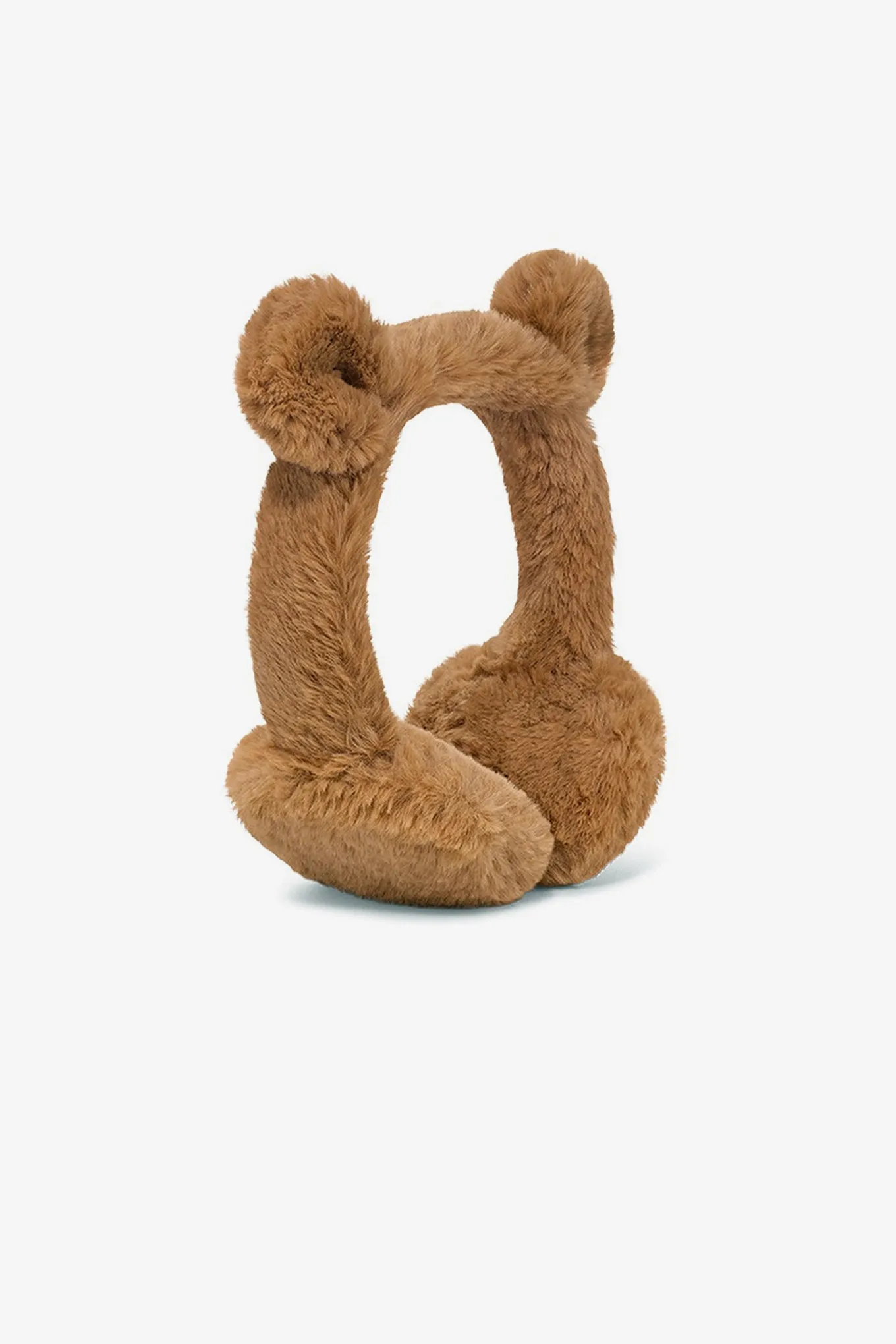 K FAUX FUR EARMUFF W EARS