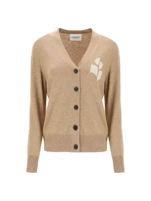Karin Intarsia Wool Cardigan
