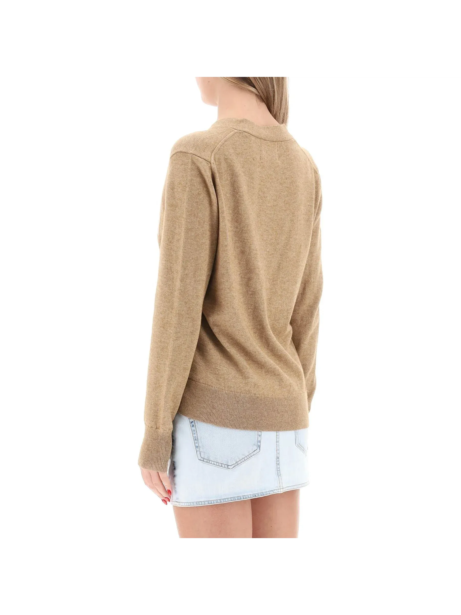 Karin Intarsia Wool Cardigan