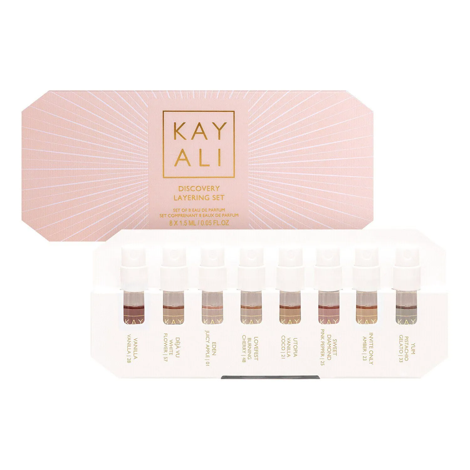 Kayali Discovery Layering Set ( 8 Minis)