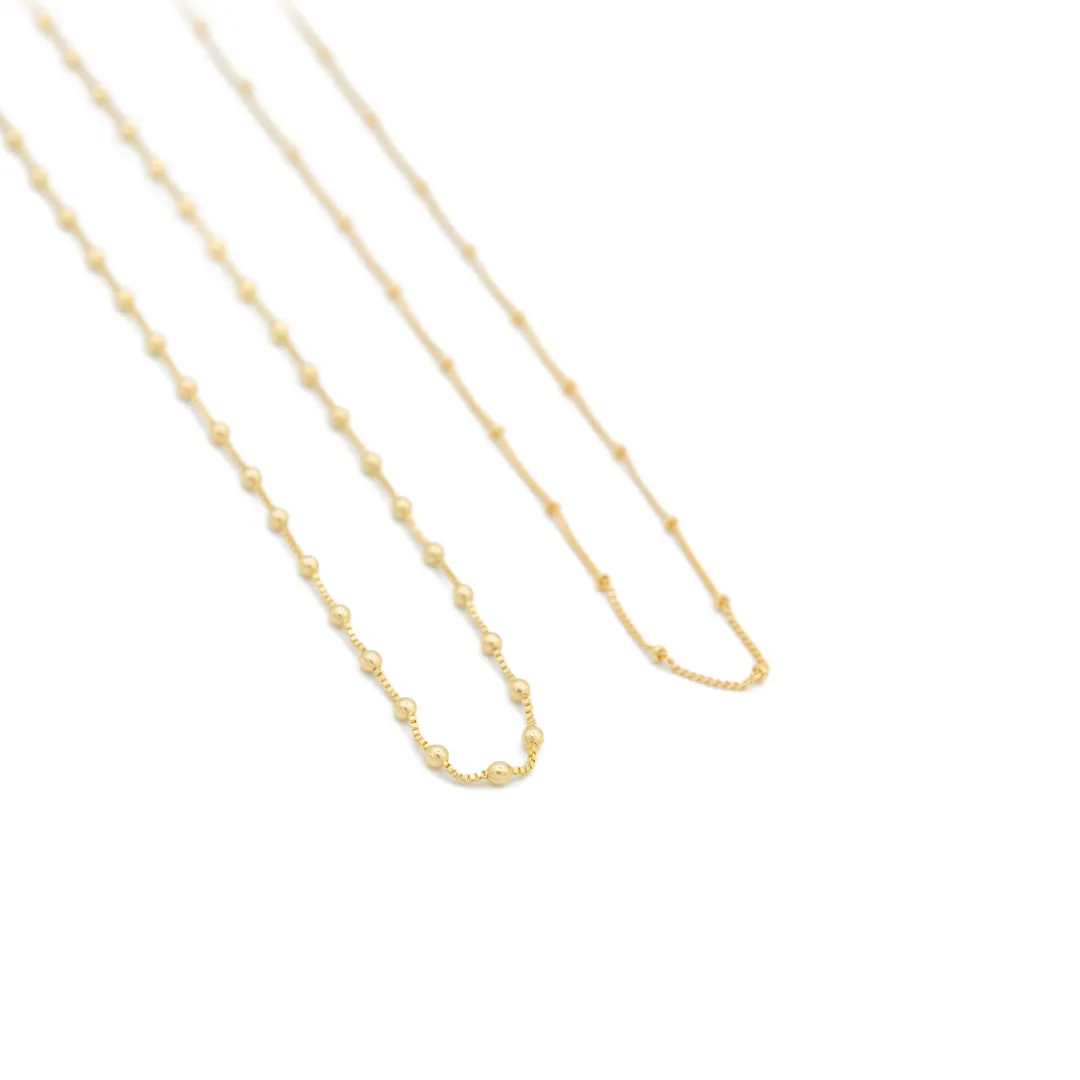 Kimberly James Jewelry Coastline Layering Chain - 1mm