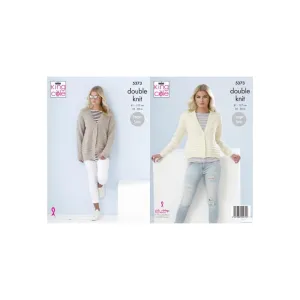 King Cole Ladies DK Knitting Pattern 5373
