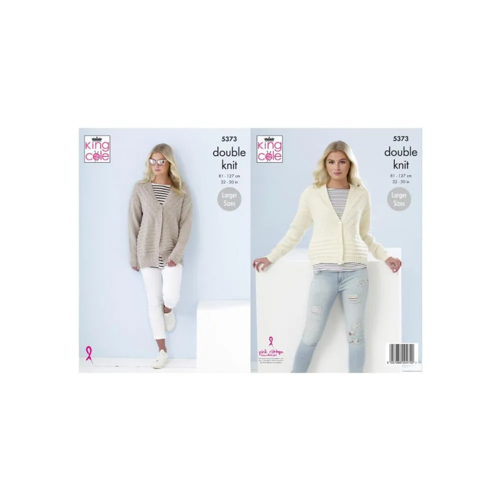 King Cole Ladies DK Knitting Pattern 5373