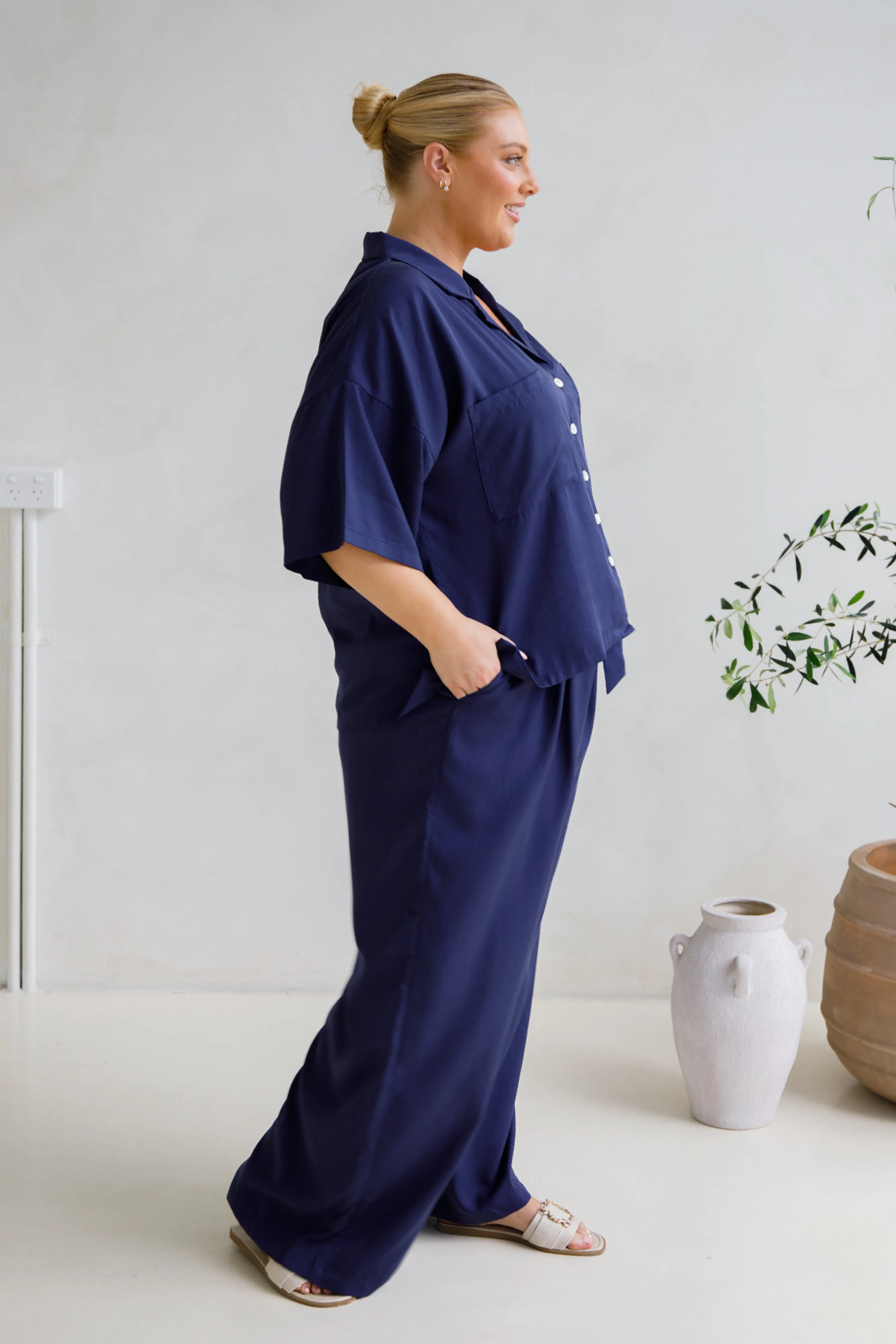 Klara Pant | Navy