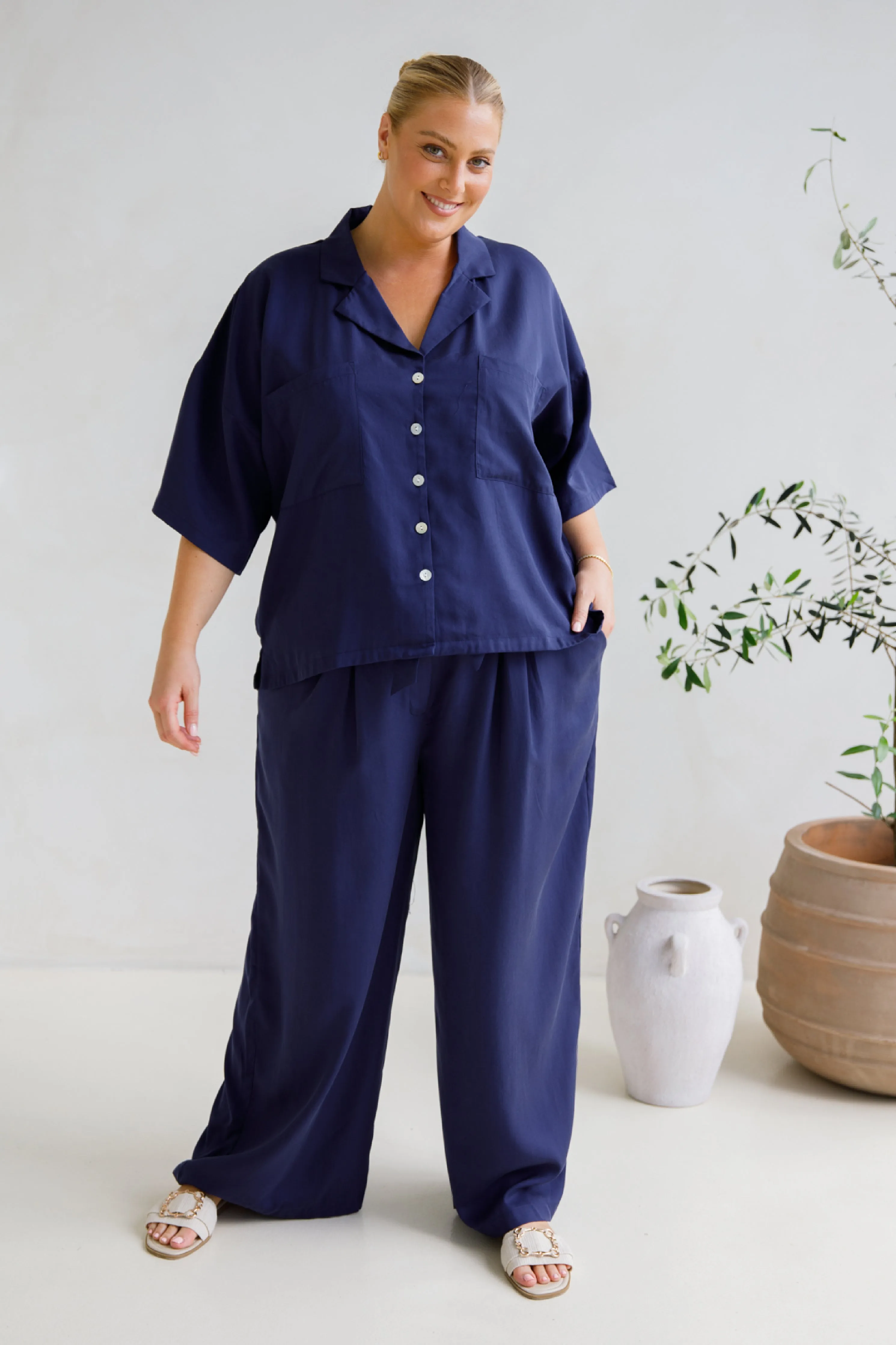 Klara Pant | Navy