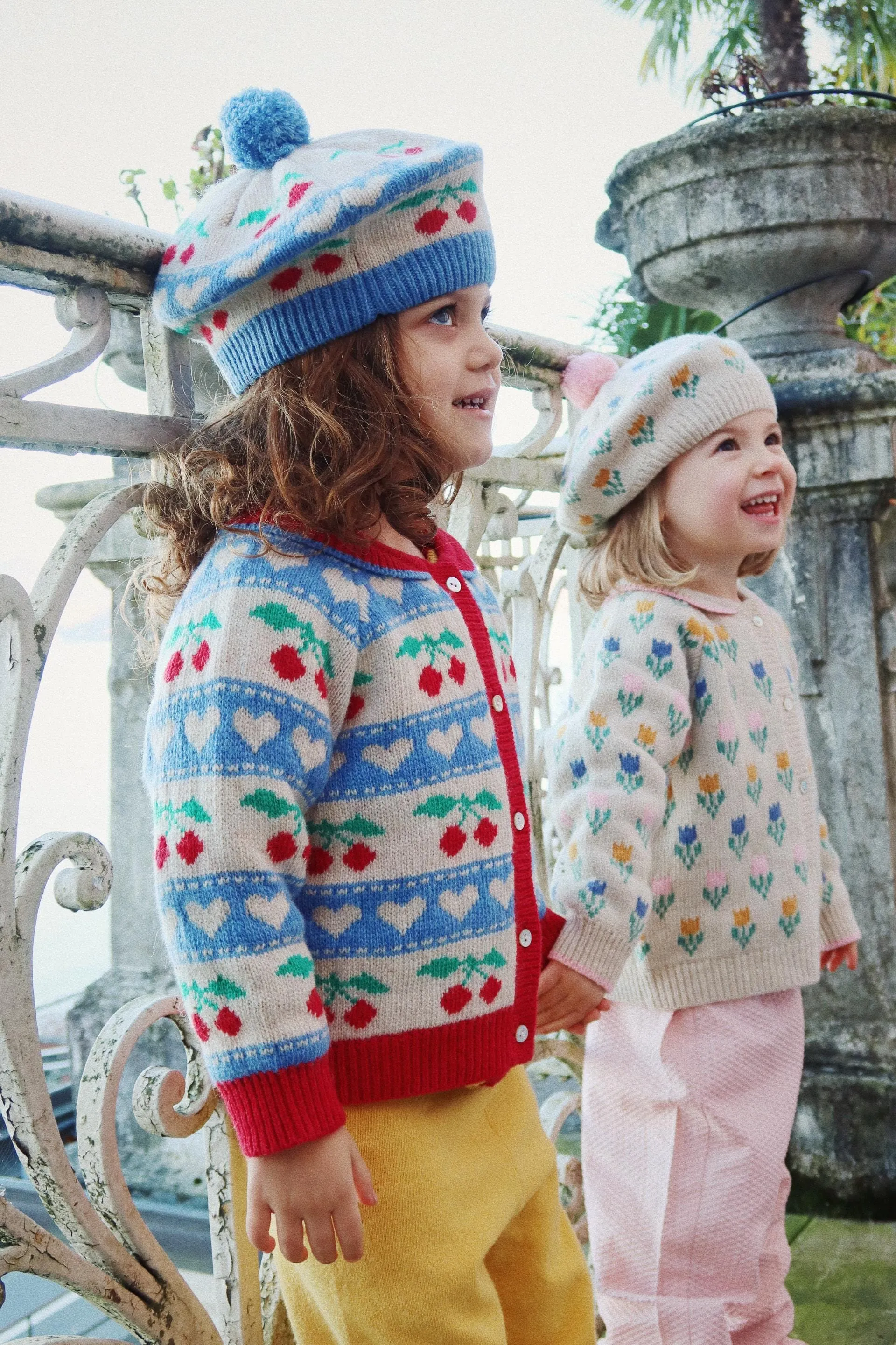 Konges Sløjd - Belou Knit Cardigan - Cherry Stripe