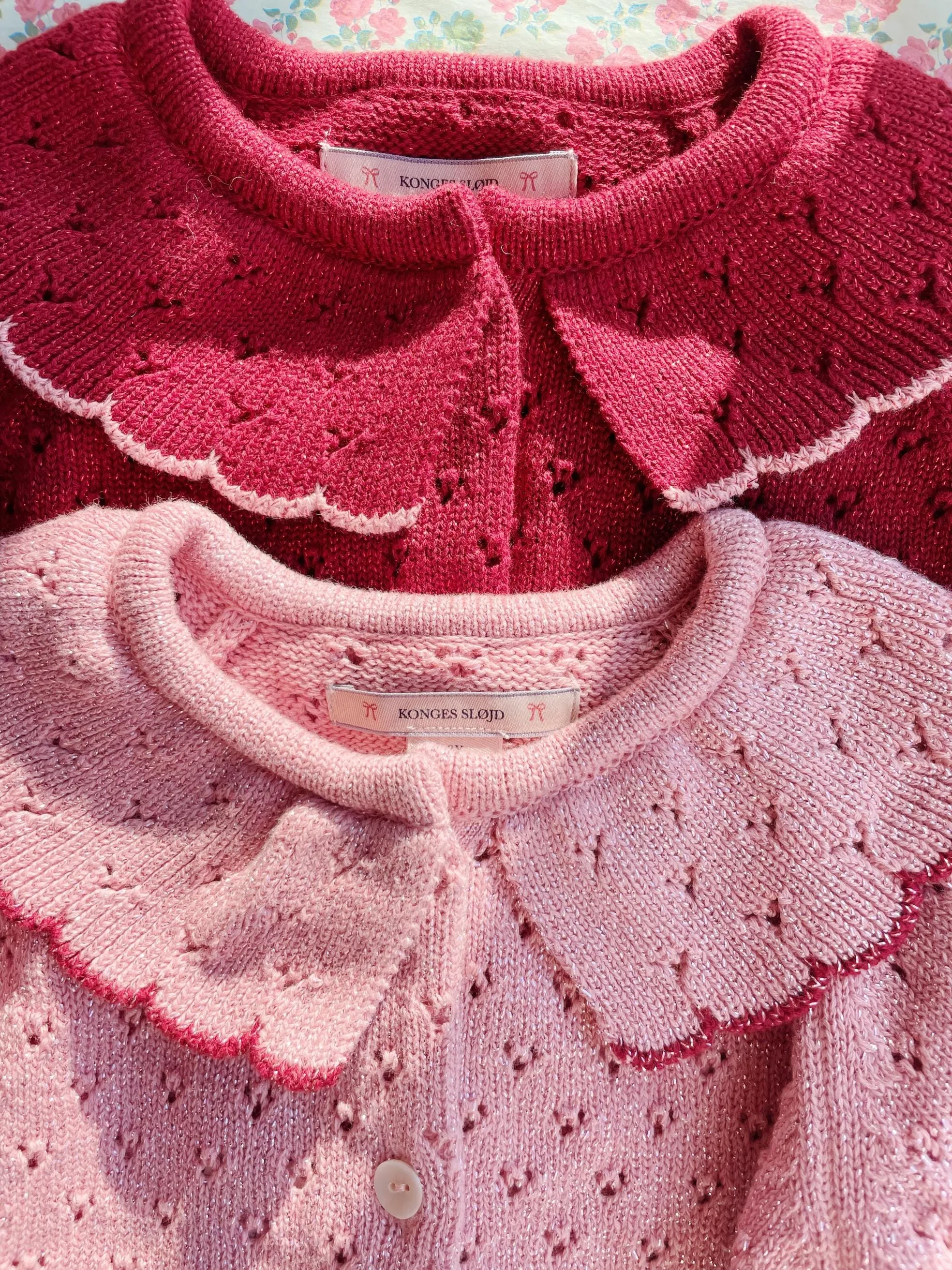 Konges Sløjd - Holiday Knit Cardigan ks101994 - Mellow Rose