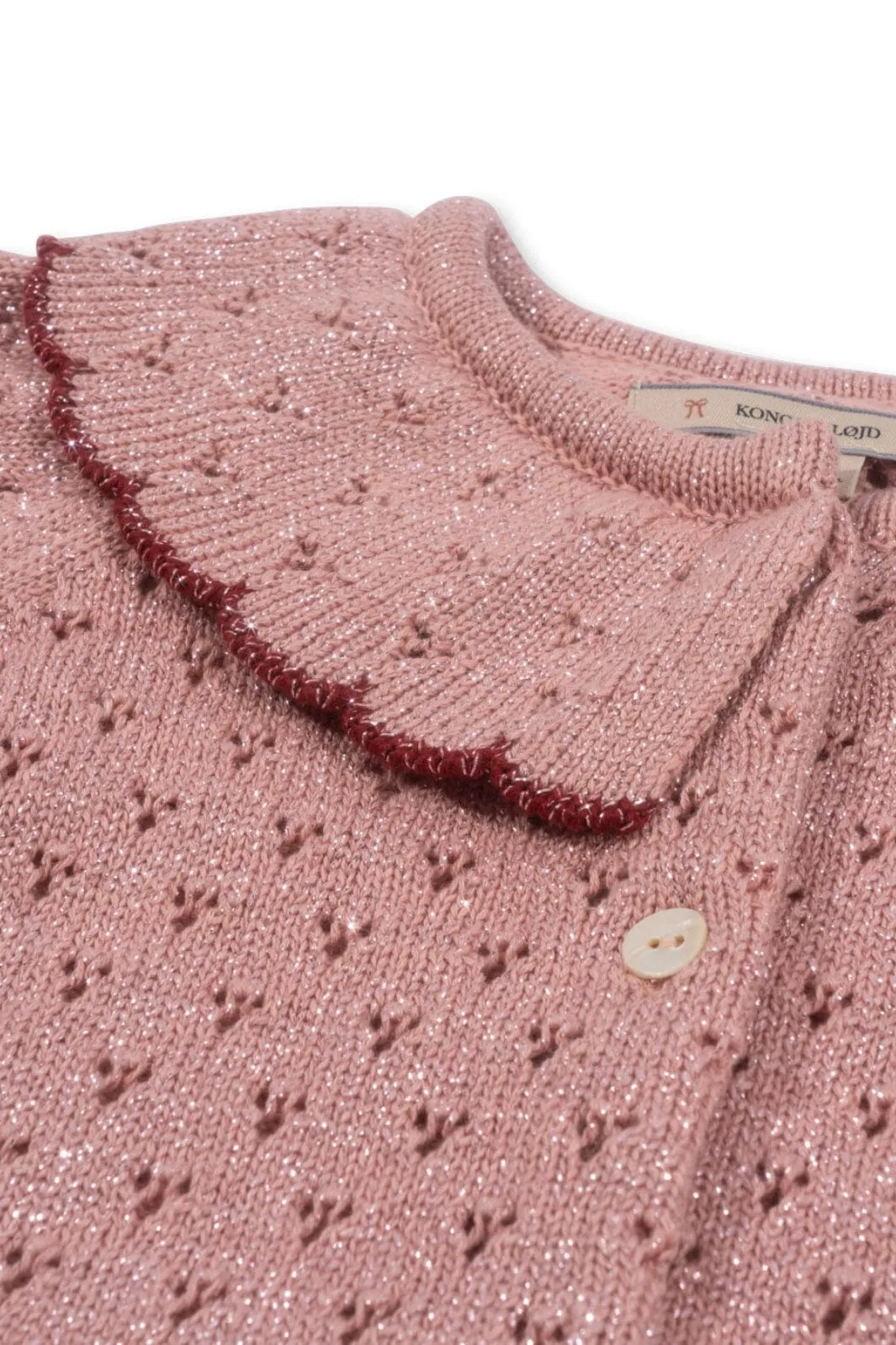 Konges Sløjd - Holiday Knit Cardigan ks101994 - Mellow Rose