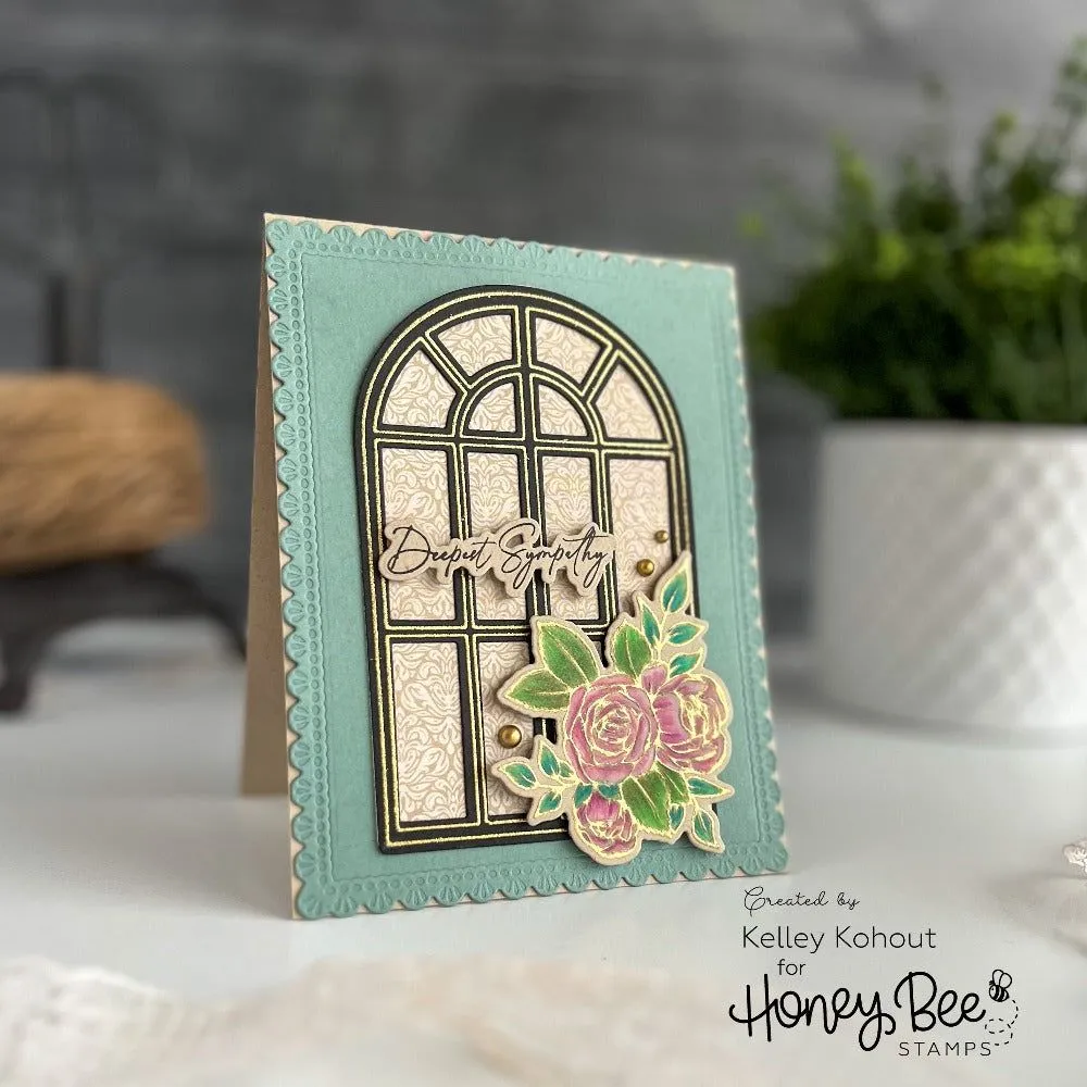 Lace Heart Layering Frames - Honey Cuts