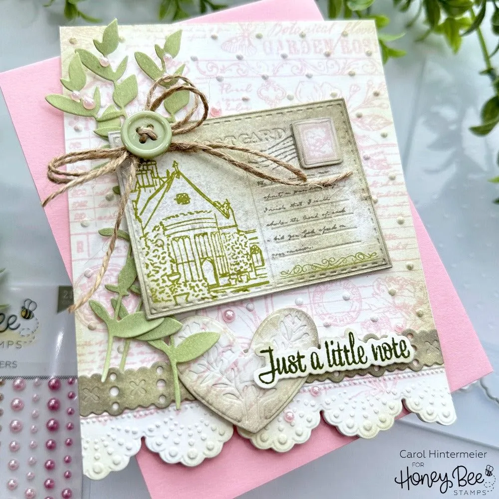 Lace Heart Layering Frames - Honey Cuts
