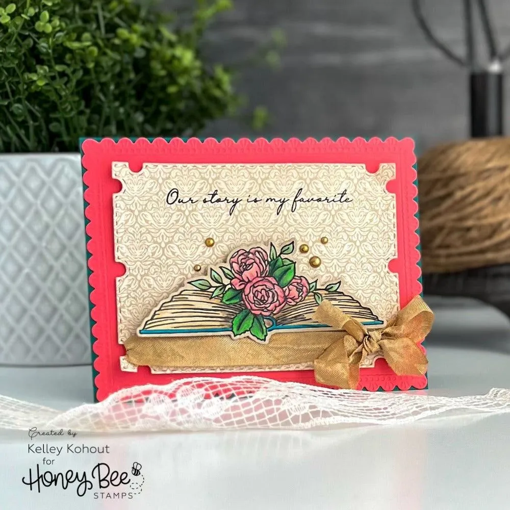 Lace Heart Layering Frames - Honey Cuts