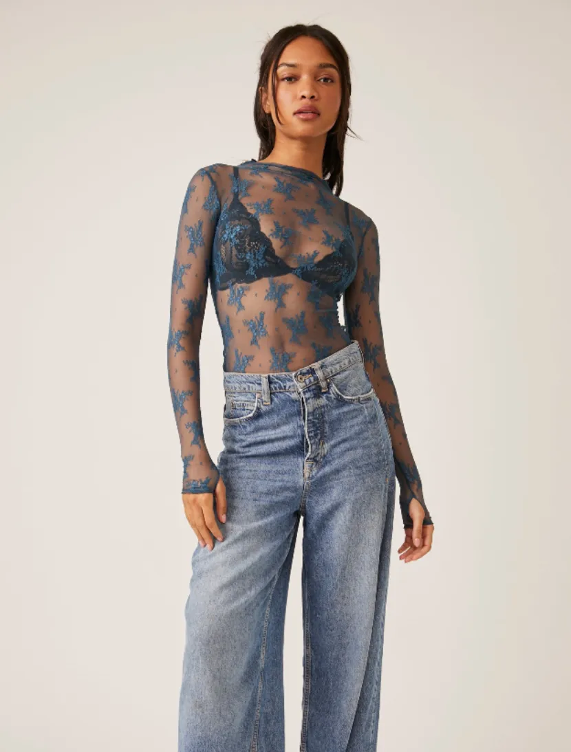 Lady Lux Layering Top Night Swim