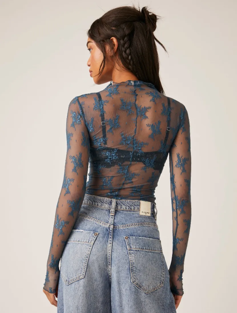 Lady Lux Layering Top Night Swim