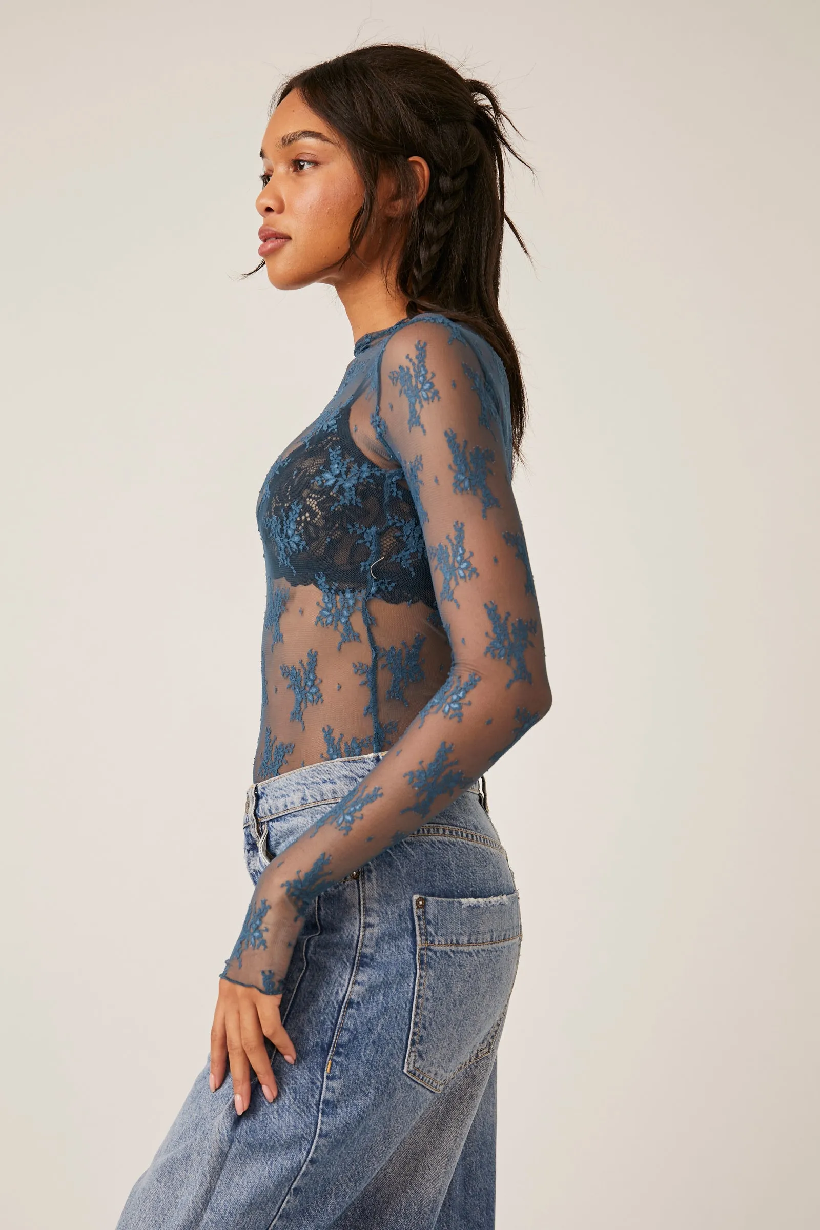 Lady Lux Layering Top (Night Swim)